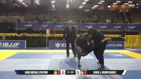 Daniel A. Brown Daniels vs James Michael Stafford 2026 Pan Jiu Jitsu IBJJF Championship