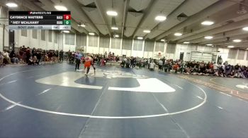 125 lbs Cons. Round 4 - Ivey McAlhany, Walsenburg vs Caydence Watters, Natrona County