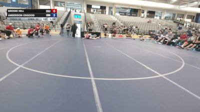 113 lbs Brodie Hill, Colorado vs Anderson Osgood, Iowa
