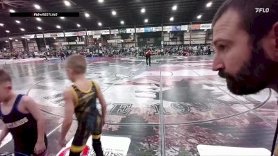 55 lbs Champ. Round 2 - Dawson Colwell, Gordon/Rushville vs Gus Tonneson, Colman Area Youth Wrestling