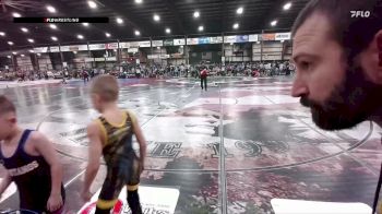 55 lbs Champ. Round 2 - Dawson Colwell, Gordon/Rushville vs Gus Tonneson, Colman Area Youth Wrestling