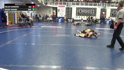 127 lbs R-64 - Milan Harrison, Saegertown vs Brody Bower, Montoursville