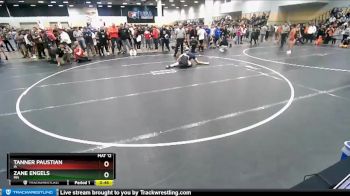 119 lbs Cons. Round 6 - Tanner Paustian, IA vs Zane Engels, MN