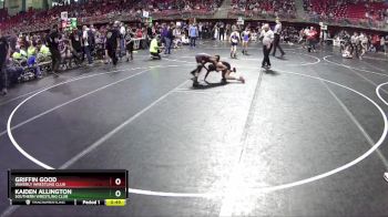85 lbs Cons. Round 1 - Kaiden Allington, Southern Wrestling Club vs Griffin Good, Waverly Wrestling Club