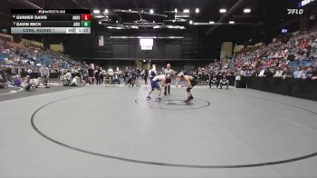 144 lbs Semifinal - Kaden Allen, Overland Park - St. Thomas Aquinas HS vs Malachi Rothenberger, Goddard-Eisenhower