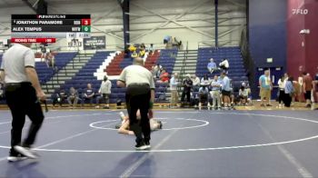 184 lbs Cons. Round 2 - Jonathon Paramore, Reinhardt University (ga) vs Alex Tempus, Wvu Tech (W.Va.)