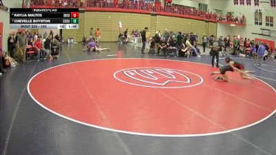 100 lbs Semifinal - Chevelle Boynton, Crook County vs Kaylia Maltos, Sunnyside