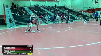 285 lbs 1st Place Match - Jacob Barnes, Unattached vs Rocco Clark, Grays Harbor