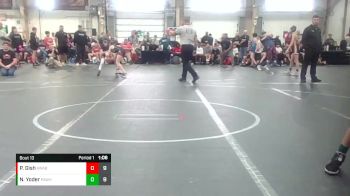 88 lbs Round 4 (8 Team) - Nathan Yoder, PA Alliance White vs Paxton Gish, Askren WA Black