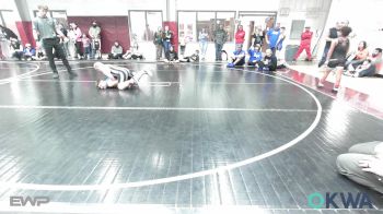 105 lbs Rr Rnd 2 - Colt Inguarm, Ponca City Wildcat Wrestling vs Heston Wheaton, Team Guthrie Wrestling