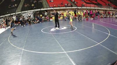 75 lbs Hartleigh Block, Montana 14U Girls vs Jillian Vollhardt, California 14U Girls