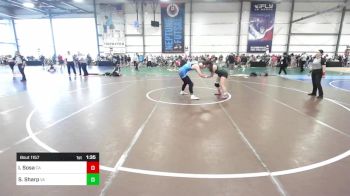 185 lbs Round Of 32 - Isabella Sosa, CA vs Sophia Sharp, VA