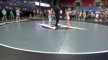 100 lbs Quarters - Madison Nieuwenhuis, Michigan vs Lola Gonzales, Colorado