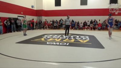 165 lbs Cons. Round 3 - Layen LaGue, Osage vs Stryker Stocks, Don Bosco