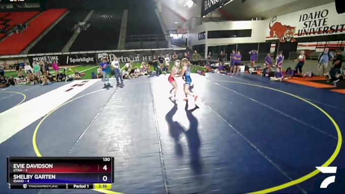 130 lbs Placement Matches (16 Team) - Evie Davidson, Utah vs Shelby ...