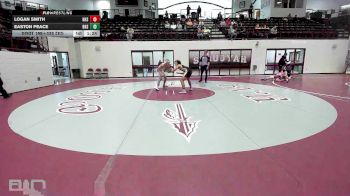 138 lbs Rr Rnd 1 - Logan Smith, Hulbert High School vs Easton Peace, Bartlesville High School