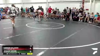 210 lbs Round 1 (8 Team) - Connor Gillahan, PA Alliance Red vs Eoghan Savage, U2 Upstate Uprising Blue