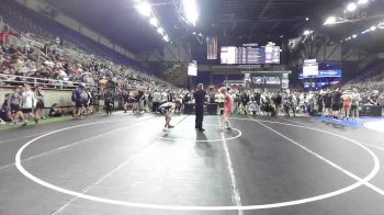 120 lbs Rnd Of 128 - Karson Brown, Ohio vs Teagan Benson, Nebraska