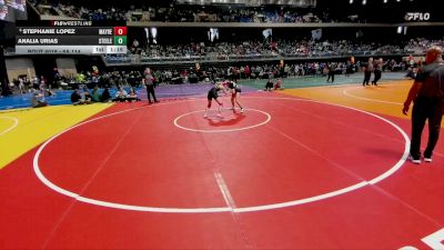 6A 114 lbs Champ. Round 1 - Stephanie Lopez, Katy Mayde Creek vs Analia Urias, Cibolo Steele