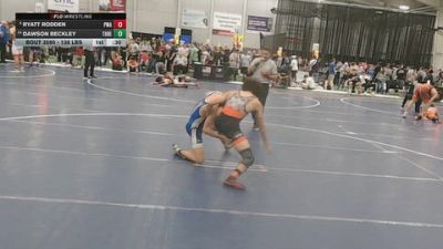 138 lbs Cons. Sub-semis - Ryatt Rodden, Primal Wrestling Academy vs Dawson Beckley, Threestyle