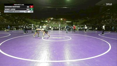 113 lbs Round Of 16 - Andre Crawford, Wasco vs Louie Trujillo, Central