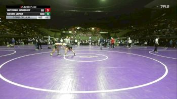 113 lbs Round Of 16 - Andre Crawford, Wasco vs Louie Trujillo, Central