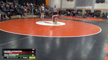 140 lbs Semifinal - Ayla Osterkamp, Dubuque Hempstead vs Valerie Altenhofen, Williamsburg
