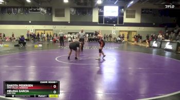 145 lbs Champ. Round 1 - Dakota Pedersen, Iowa Valley, Marengo vs Melena Garcia, Linn-Mar