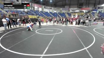 123 lbs Consi Of 8 #2 - Lily Hester, Arvada West vs Jenna Pelloni, Athlos Wrestling