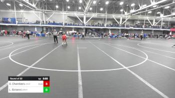 125 lbs Round Of 32 - Gunner Chambers, Unattached-George Mason vs Luke Sirianni, Army Prep
