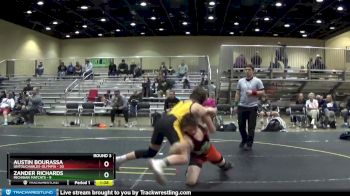 135 lbs Round 3 (6 Team) - Austin Bourassa, Untouchables-Olympia vs Zander Richards, Michigan Matcats