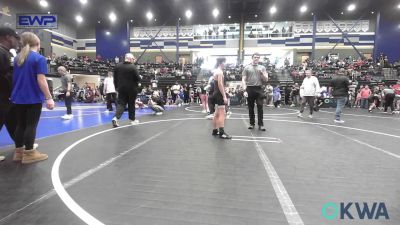 100 lbs Rr Rnd 2 - Titus Tate, Marlow Outlaws vs Andrew Burchardt, Perry Wrestling Academy