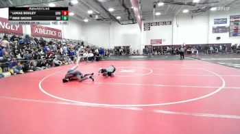 138 lbs Round Of 16 - Lukas Boxley, Ledyard vs Reid Gross, Bacon Academy