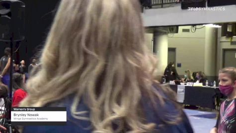 Brynley Nowak - Women's Group, Wings Gymnastics Academy - 2021 Women's Xcel Region 4 Championships