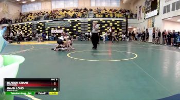 132 lbs Champ. Round 1 - Gavin Long, BARBERTON vs Bearon Grant, TWINSBURG