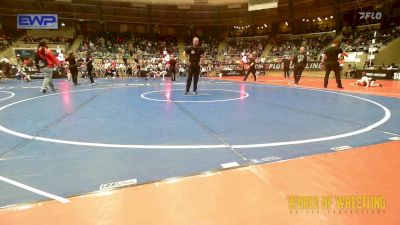 43 lbs Consi Of 8 #1 - Rowdy Tyler, Berryhill Wrestling Club vs Zane Eichenauer, Tough N Technical Wrestling Club