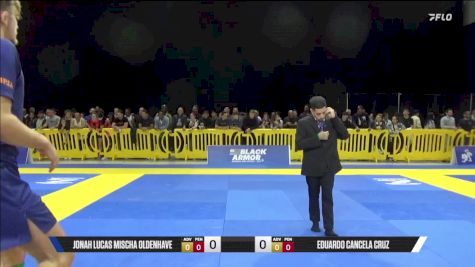 Eduardo Cancela Cruz vs Jonah Lucas Mischa Oldenhave 2025 Pan IBJJF Jiu-Jitsu No-Gi Championship
