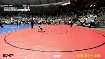 46 lbs Consi Of 8 #2 - Kalel Bonilla, Steel Valley Renegades vs Brady Fitzgerald, Celtic Wrestling Academy