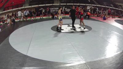 113 lbs Cons. Quarters - Aidan Crow, Alaska vs Hudson Vanderpool, Alaska