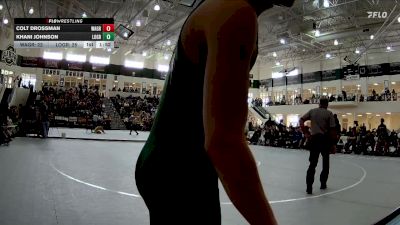 113 lbs Round 1 (16 Team) - Colt Drossman, Walnut Grove vs Khani Johnson, Locust Grove
