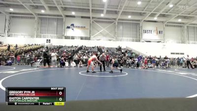 122 lbs Round 3 - Gregory Pym Jr, Penn Yan Wrestling Club vs Easton Carpenter, Revolution Elite Wrestling