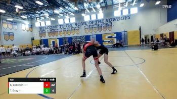 150 lbs Round 5 (8 Team) - Tyler Gray, Wellington vs Simon Goodwin, The Outsiders