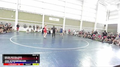 190 lbs Round 3 (8 Team) - Devin McColloch, Oklahoma Outlaws Red vs Odin Schwabenbauer, Washington