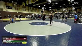 132 lbs Cons. Round 3 - Victor Ramirez, Temescal Canyon vs Marques Johnson, Cimarron Memorial