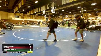 215 lbs Cons. Round 5 - Mario Lopez, Vacaville vs Nathan Garcia, Chino