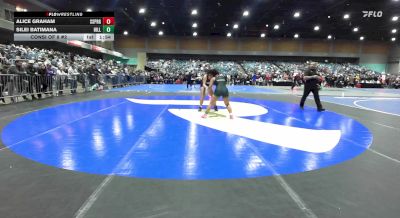 140 lbs Consi Of 8 #2 - Alice Graham, Spanish Springs vs Silei Batimana, Hillcrest