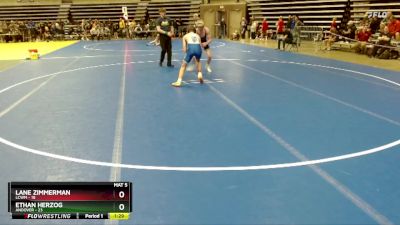 140 lbs Champ. Round 1 - Lane Zimmerman, LCWM vs Ethan Herzog, Andover