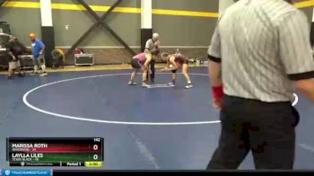 142 lbs Round 3 (3 Team) - Marissa Roth, Wisconsin vs Laylla Liles, Texas Black