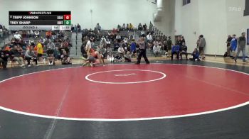 190 lbs Round 4 - Tripp Johnson, Solon vs Trey Sharp, Benton Community