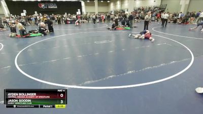 126 lbs Cons. Round 7 - Ayden Bollinger, Central Indiana Academy Of Wrestling vs Jason Goodin, Husky Wrestling Club